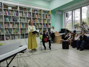 Бібліотека імені Пчілки для дітей зустрічає друзів з Київського Ліцею Монтессорі