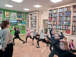 Танці в бібліотеці: юні таланти “LanaDance” досягли успіху
