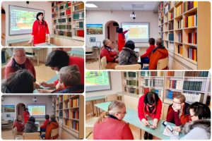 Корисне заняття з комп’ютерних презентацій в бібліотеці Сузір’я