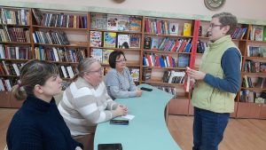 Бібліотека «Сузір’я» презентувала нові книги, що з’явились на їх полицях