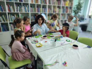 Творчі вихідні для діток у бібліотеці імені Олени Пчілки 