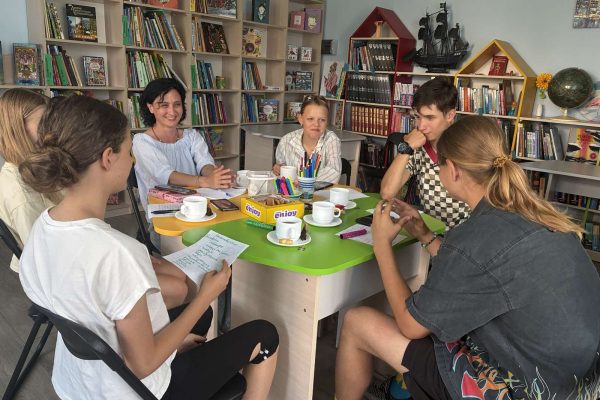 7 серпня Клуб юних філософів при бібліотеці імені Героїв Небесної Сотні провів чергову зустріч. 