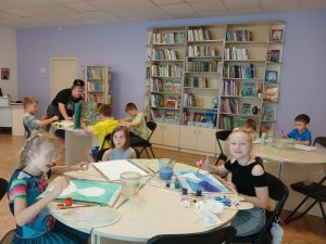 Фінальні акорди творчого літа в бібліотеці на Пріорці 