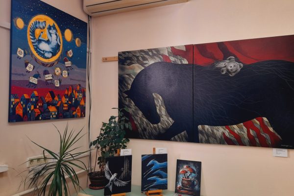 14 вересня в бібліотеці “Сузірʼя” відбулося відкриття виставки живопису художниці Наталі Мощенко. На виставці був повний аншлаг!