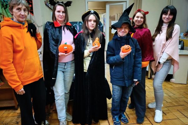 В останній тиждень жовтня бібліотека ”Обрій” перетворилась на місце, повне чудес, магії та жахів!