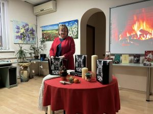 Бібліотека “Сузірʼя”: Міла Іванцова презентувала нову збірку “Дари волхвів. Історії під різдвяні дзвони”