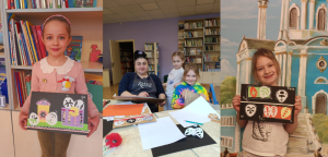 Весна, що оживає в папері: як діти створюють великодні витинанки у бібліотеці на Пріорці